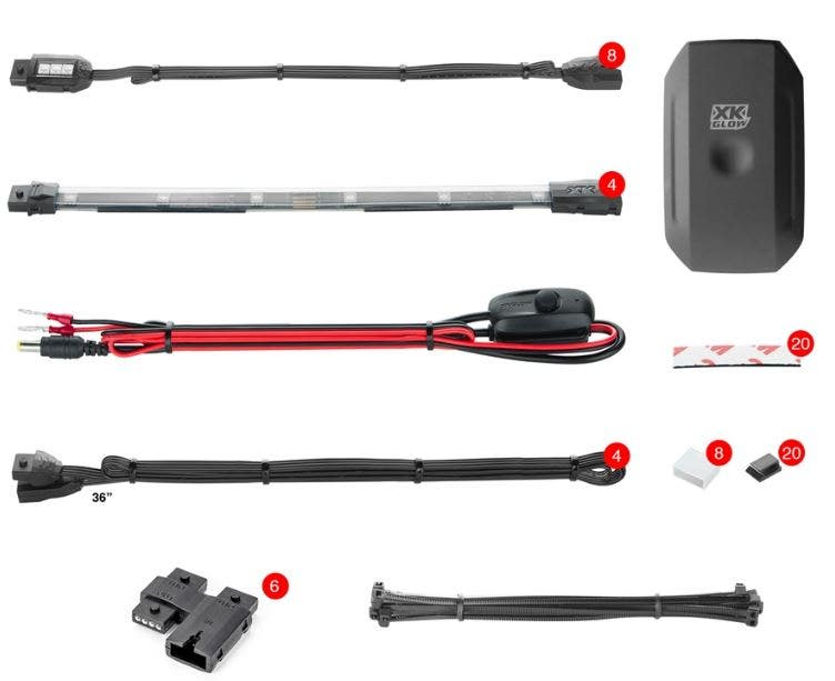 Xkglow Motorcycle Standard App Kit Xkglow Motorcycle Standard App Kit