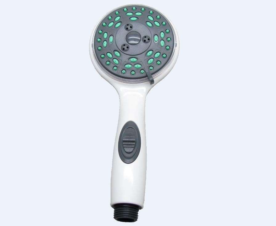 American Brass Crd-Dx-Hd80w Rv Deluxe 5-Function Massaging Shower Head For 80