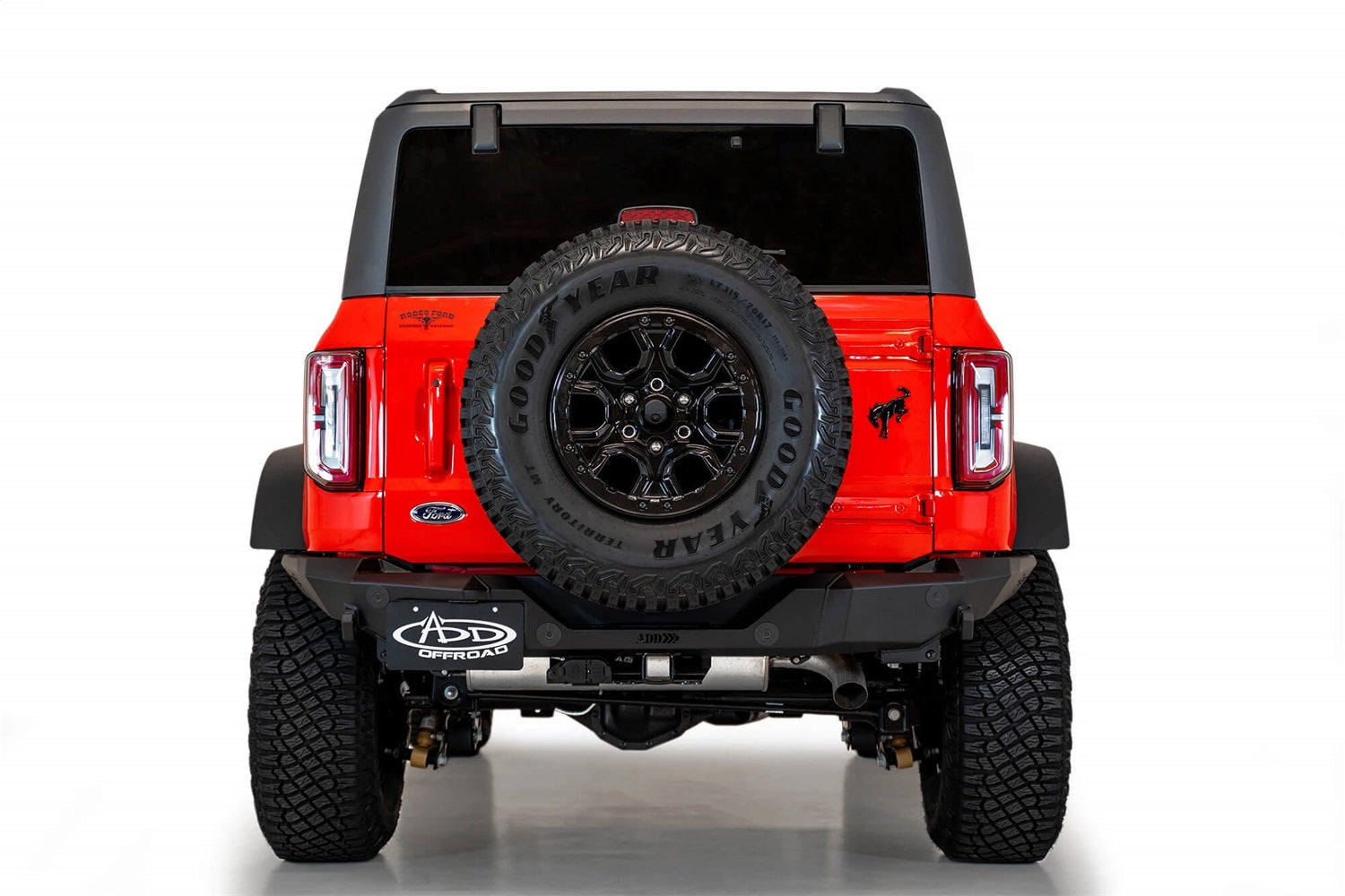 Addictive Desert Designs R23012na01na Rock Fighter Rear Bumper Fits 21-23 Bronco