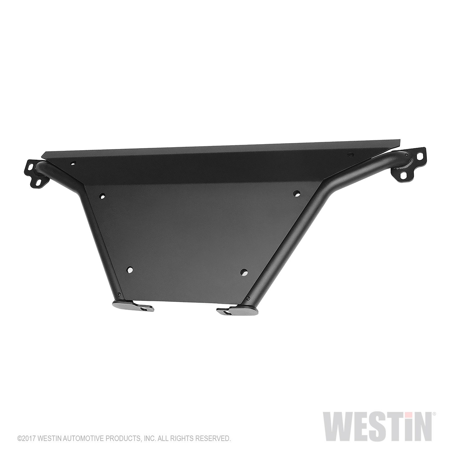Westin 58-71015 Black Outlaw Bumper Skid Plate Fits 2015-2020 F-150 (Excl.