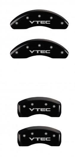 Mgp Caliper Covers 20218Svtcbk Caliper Cover (Black Powder Coat Finish, Engraved