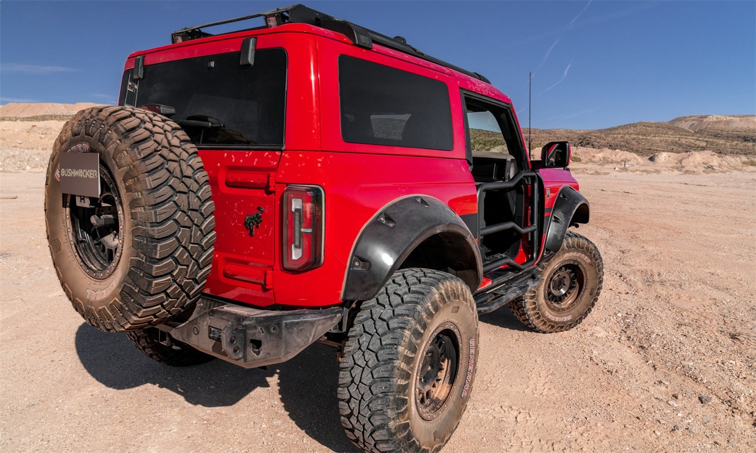Bushwacker 20965-02 Pocket Style Fender Flares Fits 21-23 Bronco   Pocket Style