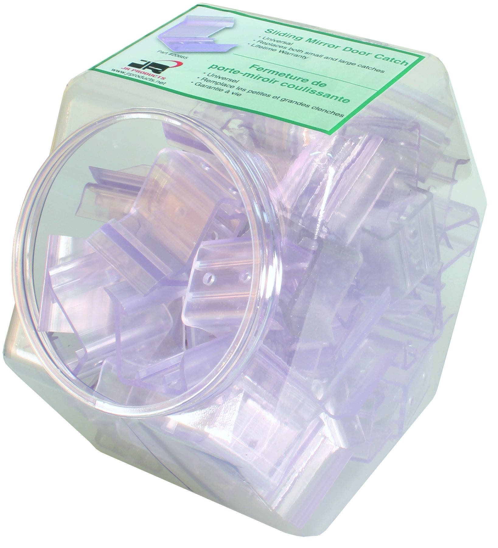 Jr Products 06-20665-D Sliding Mirrored Door Catch   Point Of Purchase Display;