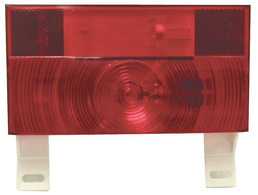 Peterson Manufacturing V25913 Red Turn And Tail License Light With Reflex  Mfg.
