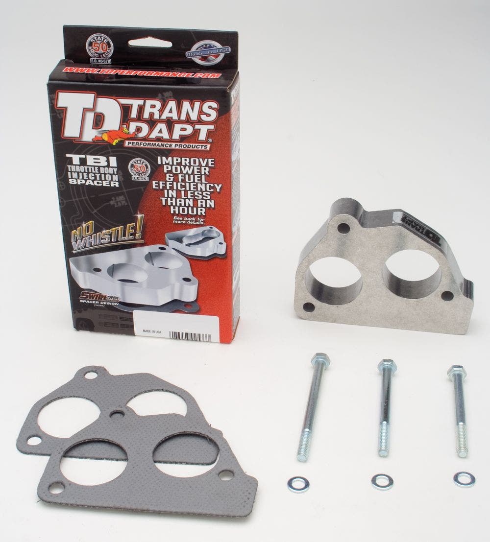 Trans-Dapt 2733 Tbi Open Spacer Chevy Trans Dapt  Throttle Body Spacer