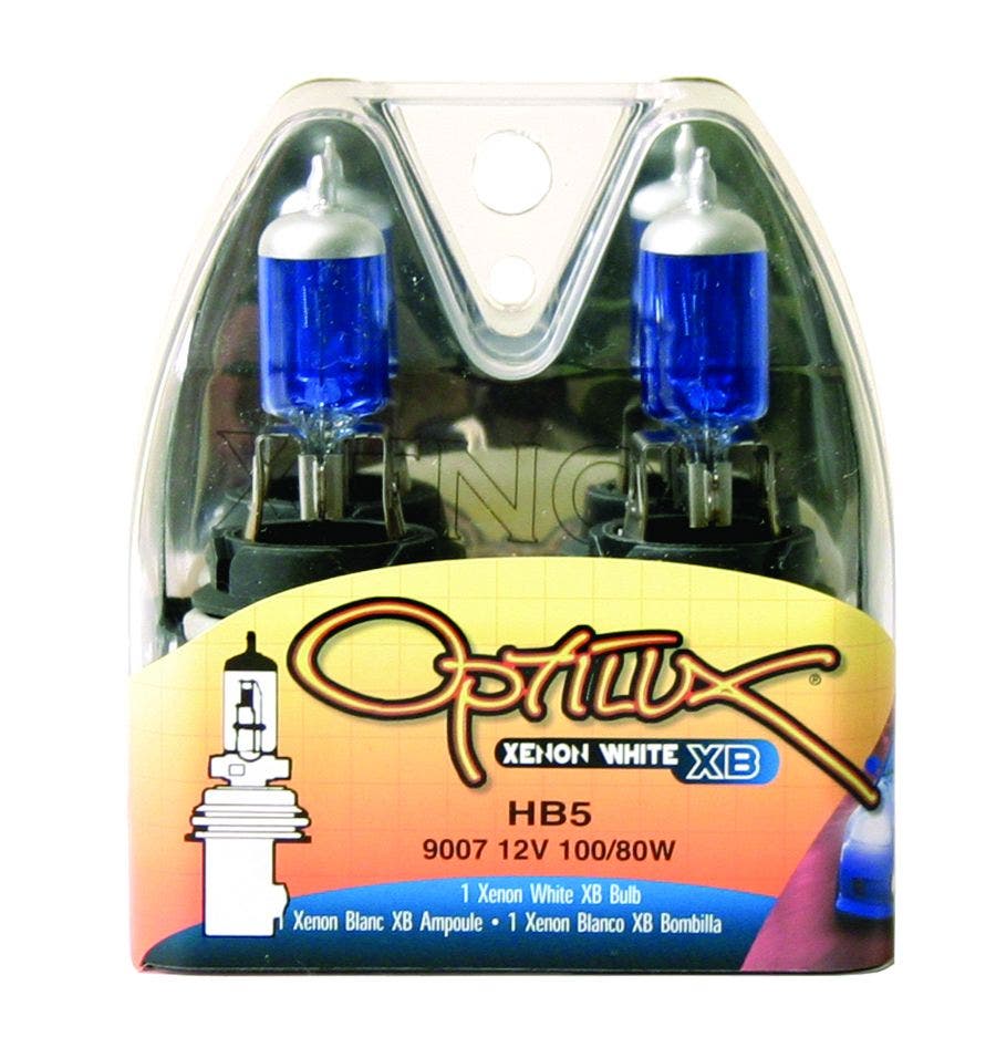 Optilux Hella H71070387 Xb Series Hb5 9007 Xenon White Halogen Bulbs, 12V,