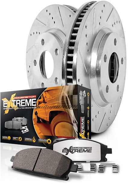 Power Stop K137-36 Front Z36 Truck & Tow Brake Kit, Carbon Fiber Ceramic Brake